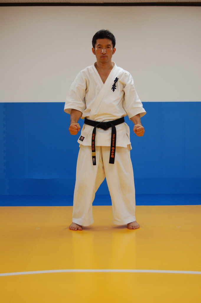 ワンポイントレッスン 組手立ち デジタル空手武道教本tx